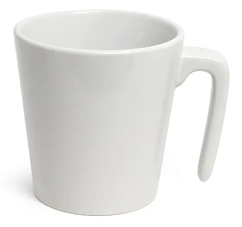 Caneca Branca com Ala Spyke de 295ml - Cramica